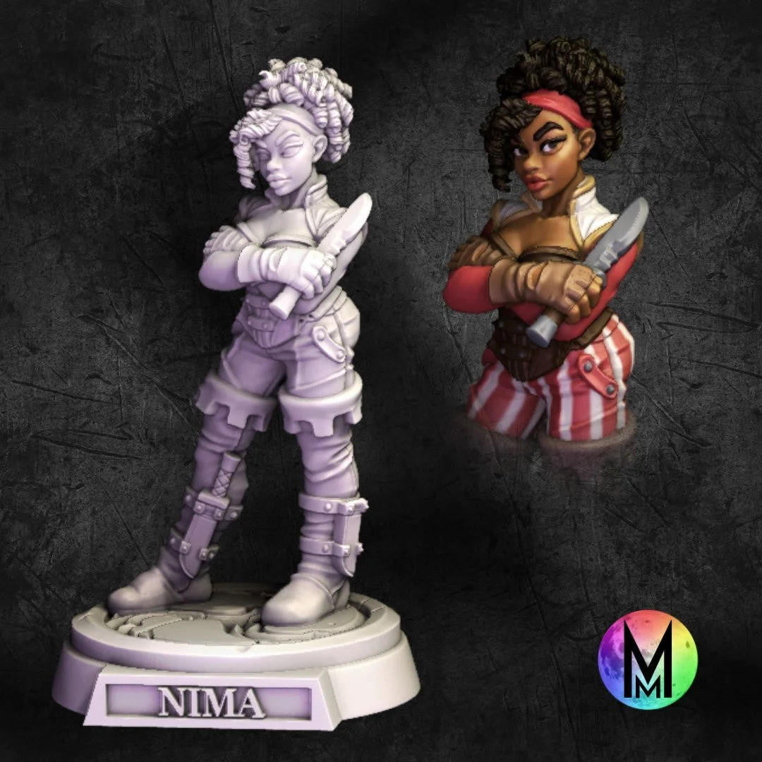 Moonlight Minis Nima the Nightstalker